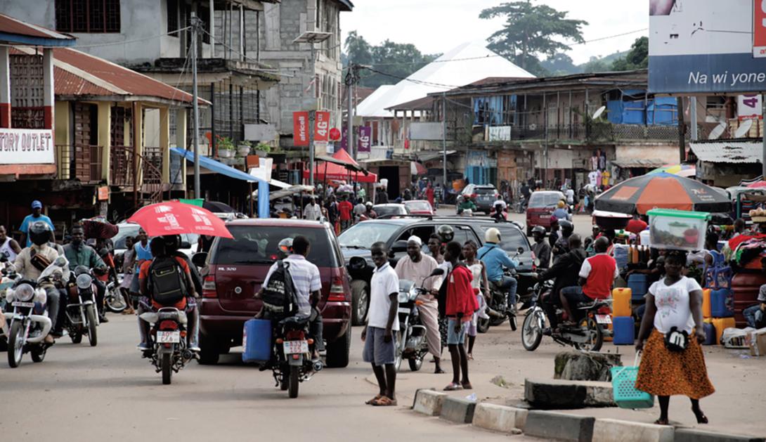 Traffic in Sierra Leone