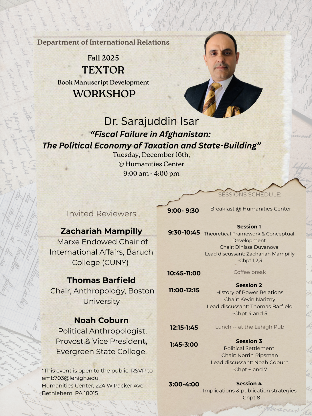 Textor Book Workshop